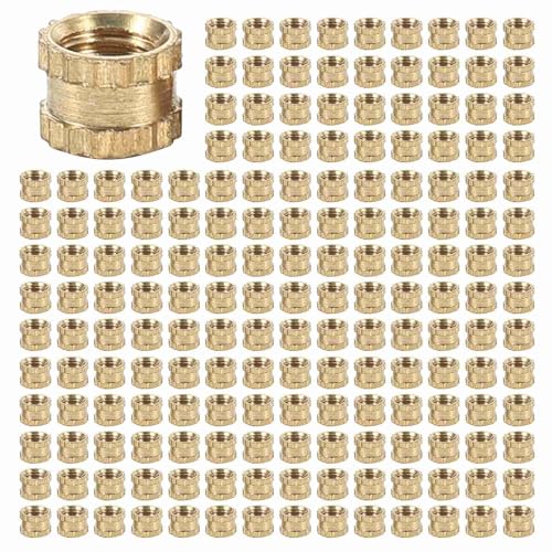 Hlennotor M3 X 3mm Weiblich Innengewinde Messing Geraendelt Gewindeeinsatz Einbettung Nuesse 1000st Hlennotor M3 X 3mm Weiblich Innengewinde Messing Geraendelt Gewindeeinsatz Einbettung Nuesse 1000st von Hlennotor