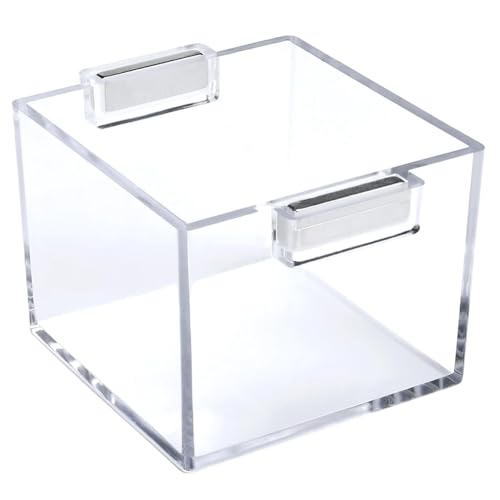 Hlennotor Magnetischer Druckknopfschalter Schutzabdeckung Quadratisch Staubdichtem Schutzschutz für Stromkockets, Notstielknopf von Hlennotor