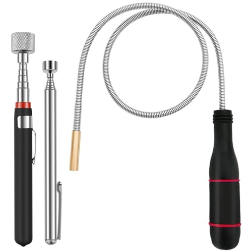 Hlennotor Magnetisches Aufnahmewerkzeug Magnetisches Aufnahmewerkzeug Ausziehbarer Magnetischer Handgriffstab von Hlennotor