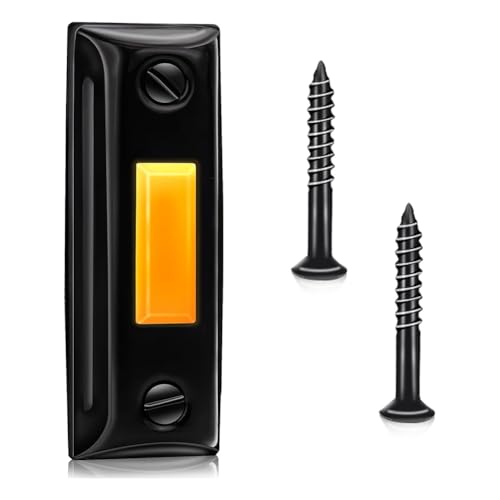 Hlennotor Metall-Türklingel-Druckknopf, LED-Anzeige, Drahtverbindliche Wandinstallations-Glockenknopf, Perfekt für Türen Wände Hlennotor Metall-Türklingel-Druckknopf, LED-Anzeige, Drahtverbindliche Wandinstallations-Glockenknopf, Perfekt für Türen Wände von Hlennotor