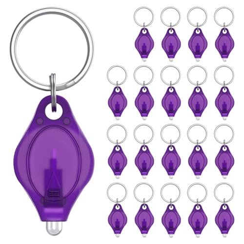 Hlennotor Mini UV-LED-SCHL¨¹sselanh?nger-Taschenlampe mit Batteriebetrieb, Fluoreszierende Fackel-Set-Kit, 10 Lumen Tragbares Lila Lichtdetektor, 20er-Pack Hlennotor Mini UV-LED-SCHL¨¹sselanh?nger-Taschenlampe mit Batteriebetrieb, Fluoreszierende Fackel-Set-Kit, 10 Lumen Tragbares Lila Lichtdetektor, 20er-Pack von Hlennotor