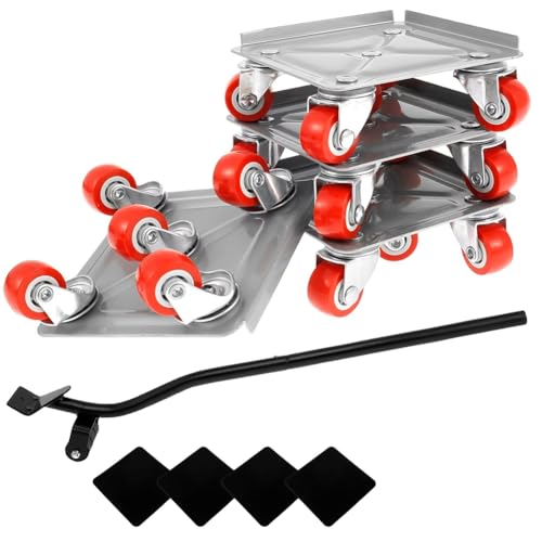 Hlennotor Möbel, Roller Griffwerkzeug mit 5 Rädern, Kohlenstoffstahl -Panel -Hochleistungs - für Große Möbel von Hlennotor