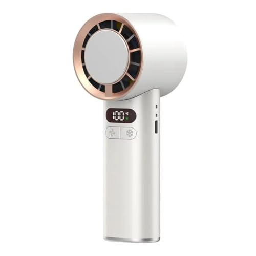 Hlennotor Neuer Mini Wiederaufladbar Stilvoller Fan Handheld Tragbarer Desktop -L¨¹fter mit Eismodus Sofortk¨¹hlung f¨¹r Frauen von Hlennotor