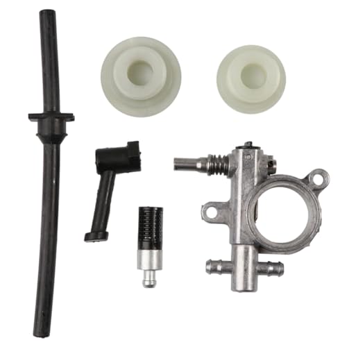 Hlennotor Ölpumpenfilterrohrschlauch Leitung Kit Kettensägen Ölpumpe Filtersäge Ersatzteile Gartenwerkzeuge für Chinese 25c 2500 von Hlennotor