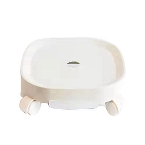 Hlennotor Pflanzenpaletten-, Blumentopfwagen, Runder Blumentopf mit Rolle, Pflanzenständer mit Rädern und Wasserbehälter von Hlennotor