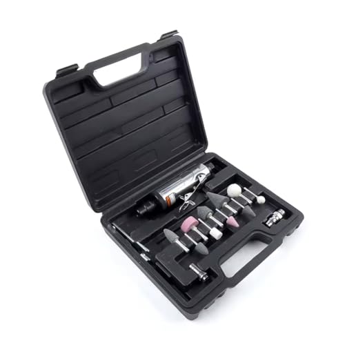 Hlennotor Polishing Schleifmaschinen -Kit 1/4 "Luftstabmühle Gravur -Werkzeug 10pcs Schleifköpfe & 3 Mm/6mm Spannwinkel -Set Hlennotor Polishing Schleifmaschinen -Kit 1/4 "Luftstabmühle Gravur -Werkzeug 10pcs Schleifköpfe & 3 Mm/6mm Spannwinkel -Set von Hlennotor