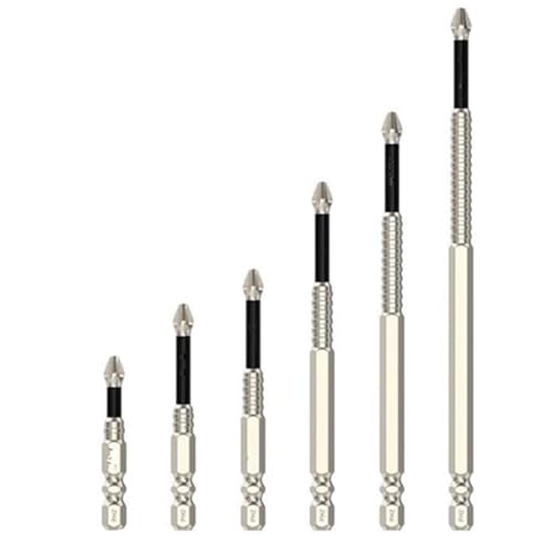 Hlennotor Präzisions-Schraubendrehersatz Schraubendrehereinsatz Anti-Rutsch-Magnet-Schraubendreher-Bits von Hlennotor