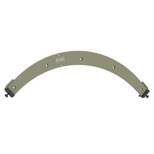 Hlennotor Radius Jig Router Vorlagen Holzbearbeitung Runde Ecken Radius Vorlagen Holzbearbeitung Werkzeug Holzbearbeitung Große Bogenform R300 von Hlennotor