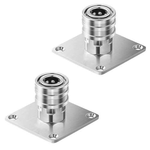 Hlennotor Schaumkanonenhalter Schaumkanonenhalterung Hochdruckreiniger Zubehör 1/4" Schnellkupplung Automatische Schaumkanonenhalterung von Hlennotor