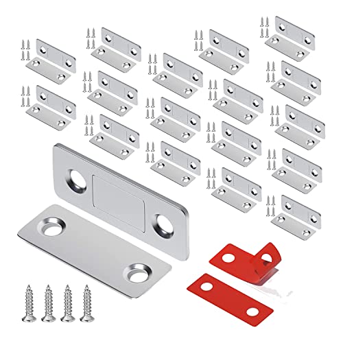 Hlennotor Schranktürmagnete, 18 Stück, Ultradünn, Schrank-Magnetverschluss, Selbstklebende Schranktürmagnete, Schubladenmagnete von Hlennotor