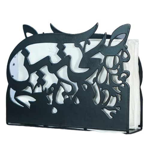 Hlennotor Serviettenhalter Aus Metall für Den Esstisch, Papierhandtücher und Servietten, Dekorative Ornamente für Muslimische Tischplatten zu Hause, Einfach zu Installieren B Hlennotor Serviettenhalter Aus Metall für Den Esstisch, Papierhandtücher und Servietten, Dekorative Ornamente für Muslimische Tischplatten zu Hause, Einfach zu Installieren B von Hlennotor
