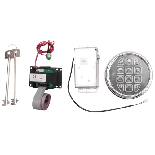 Hlennotor Sicherheitsschloss Elektronisches Digitales Safe-Schloss Austausch-Solenoid mit 2 Schlüsseln von Hlennotor