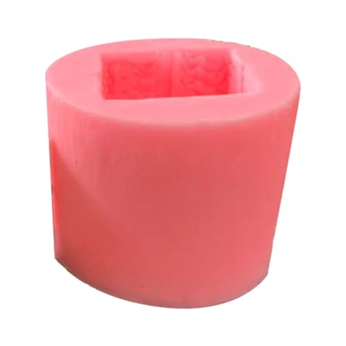 Hlennotor Silikon-Kerzenform, Geschenkbox-Form, Kerzen-Gipsform für die DIY-Seifenherstellung, Einfache Installation, Einfach zu Verwenden von Hlennotor