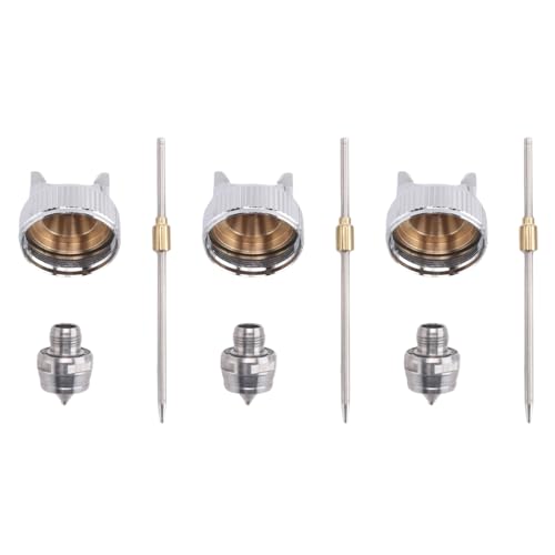 Hlennotor Sprühwerkzeugdüse 1,4 Mm/1,7 Mm/2,0 mm Düsennadel und Düsenkappe Düsensatz Luftfarbensatz Luftsprühwerkzeugteile Hlennotor Sprühwerkzeugdüse 1,4 Mm/1,7 Mm/2,0 mm Düsennadel und Düsenkappe Düsensatz Luftfarbensatz Luftsprühwerkzeugteile von Hlennotor