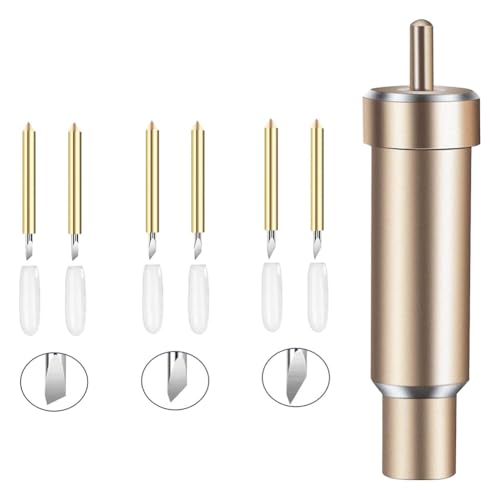 Hlennotor Tiefschnittklinge und Gehäuse,Tiefpunktklinge für Explore 3/Air 2/Air/One/Maker/Maker,zum Schneiden Von Dicken Materialien,Basteln B von Hlennotor