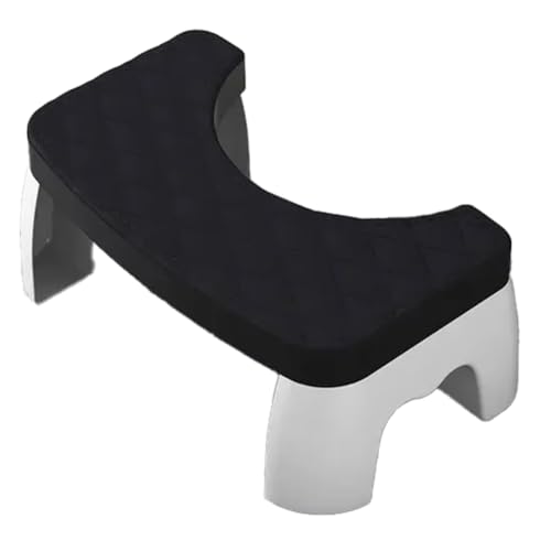 Hlennotor Toiletten-Sitzhocker f¨¹r Erwachsene zu Hause, Rutschfester und Abnehmbarer Toilettensitzhocker in Schwarz Hlennotor Toiletten-Sitzhocker f¨¹r Erwachsene zu Hause, Rutschfester und Abnehmbarer Toilettensitzhocker in Schwarz von Hlennotor