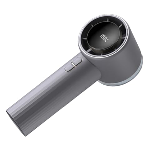 Hlennotor Turbo L¨¹fter Handheld Tragbarer Wiederaufladbarer Hochgeschwindigkeits-Mini-Handl¨¹fter mit Taschenlampe, Digitaldisplay f¨¹r/Zuhause Hlennotor Turbo L¨¹fter Handheld Tragbarer Wiederaufladbarer Hochgeschwindigkeits-Mini-Handl¨¹fter mit Taschenlampe, Digitaldisplay f¨¹r/Zuhause von Hlennotor