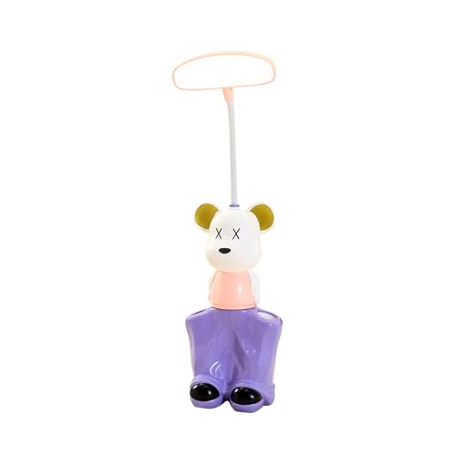 Hlennotor USB-Lernschlafsaal, Schlafzimmer, Nachttisch, Lese-Nachtlicht, LED-Schreibtisch, Augenschutz, Studenten-Nachtlichter, Rosa von Hlennotor