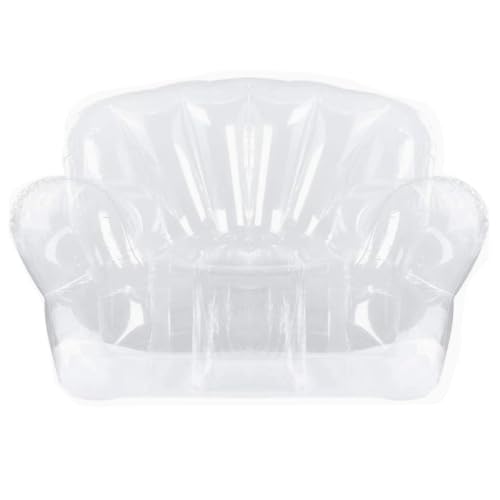Hlennotor Verdicktes Aufblasbares Sofa f¨¹r Outdoor-Camping, f¨¹r Erwachsene, Fauler Aufblasbarer Stuhl, Transparentes PVC-Sofa, von Hlennotor