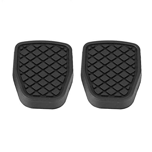 Hlyjoon 2 Stücke Auto Bremse Kupplung Pedal Pad Gummiabdeckung 36015GA111 Auto Fußpedal Pad Fit für WRX Forester MT Baja Loyale 7.5 * 5.3cm / 2.9 * 2.1in von Hlyjoon
