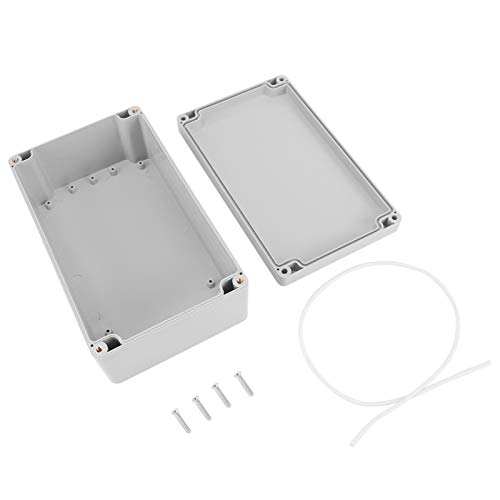 Hlyjoon Anschlussdose, Projektkasten Instrumentenkoffer IP65 Wassergeschützter DIY Gehäuse Fall Power Abzweigdose ABS Kunststoff Gehäuse Fall Verdrahtung Anschlussdose(200 * 120 * 75mm) von Hlyjoon