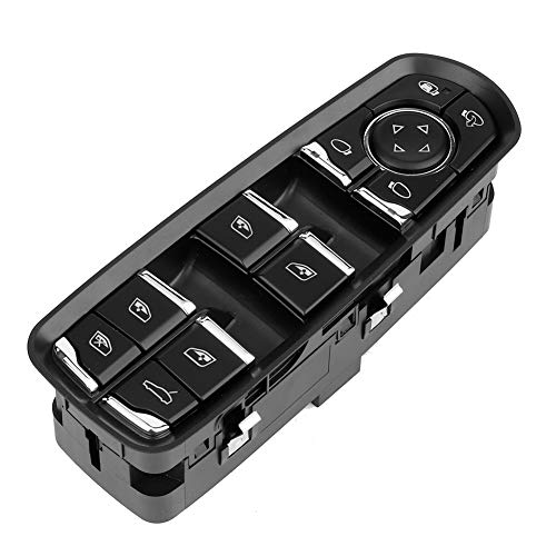 Hlyjoon 7PP-959-858-M-DML Elektrischer Schalter für die Stromversorgung, für die Fahrerseite, automatischer Fensterheberschalter, 958-613-156-20-DML Fenstersteuerung von Hlyjoon