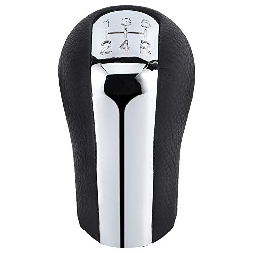 Hlyjoon Schaltknauf, 5 Gänge, Plug & Play, PU-Leder, Schaltknopf, für Corolla RAV4 Verso Avensis Yaris Vitz 1992 – 2009 Hlyjoon Schaltknauf, 5 Gänge, Plug & Play, PU-Leder, Schaltknopf, für Corolla RAV4 Verso Avensis Yaris Vitz 1992 – 2009 von Hlyjoon