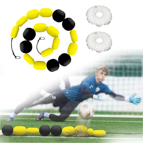 HmLotd Single Line Deflektor – Torwart-Ablenkausrüstung | Reflex- und Beweglichkeitstraining 2,75 m, anwendbares Tor für Futsal/Siebener-Fußballtor von HmLotd