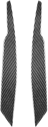 HmhQ5 Auto Scheinwerfer Augenbrauen für Passa B6 3C 2005-2010,Augenlider Trim Scheinwerfer Augenbrauen Abdeckung Dekorative Verkleidung von HmhQ5
