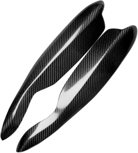 HmhQ5 Auto Scheinwerfer Augenbrauen für Smart Fortwo 451 2009-2014,Augenlider Trim Scheinwerfer Augenbrauen Abdeckung Dekorative Verkleidung von HmhQ5