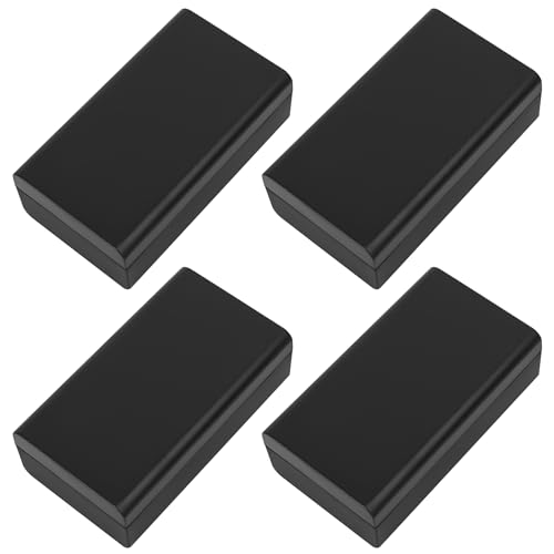 4 Stk Abzweigdose Wasserdicht, Kunststoffgehäuse Elektronik Gehäuse Kunststoff Projekt Box Abzweigdosen, Verteilerdose Außen Wasserdicht Aufputz Abzweigkasten, DIY Kabelanschlussdose, 124x70x41mm von Hmkesoteric