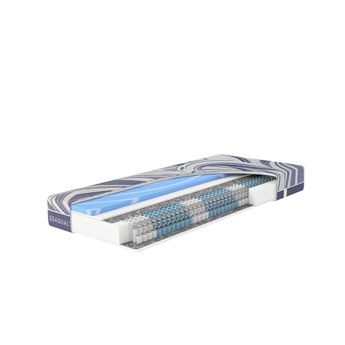 Hn8 Taschenfederkern-Matratze Ocean Clean TFK, H3, 90 x 200 cm von Hn8 Schlafsysteme