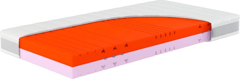 Kaltschaummatratze Sleep Balance, zwei Härtegrade in einer Matratze, Hn8 Schlafsysteme, 18 cm hoch, (1-tlg), erhältlich in 90x200 cm und weiteren Größen von Hn8 Schlafsysteme