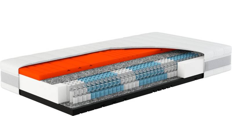 Taschenfederkernmatratze Sleep Balance TFK, Wendematratze mit 2 Härtegraden, Hn8 Schlafsysteme, 24 cm hoch, (1-tlg), in 90 x 200 cm und vielen weiteren Größen erhältlich von Hn8 Schlafsysteme