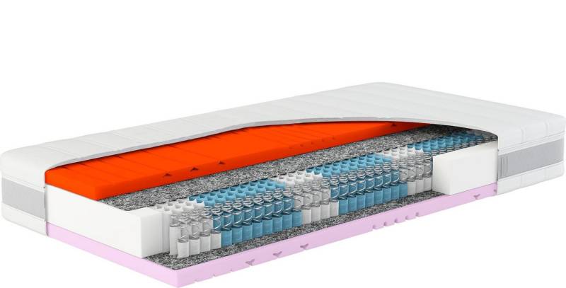 Taschenfederkernmatratze Sleep Balance TFK, Wendematratze mit 2 Härtegraden, Hn8 Schlafsysteme, 24 cm hoch, (1-tlg), in 90 x 200 cm und vielen weiteren Größen erhältlich von Hn8 Schlafsysteme