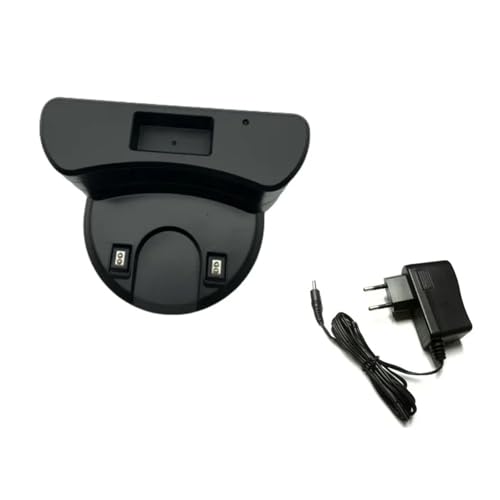 Ladestation, kompatibel for Ecovacs Deebot Yeedi, K650 K600 K680 K730, kompatibel for Yeedi Robotic, Staubsauger Ersatzteile Zubehör Ersatz(Base and adapter) von Hncgwgbs