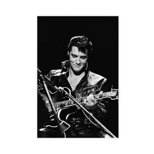 Hndeial Leinwandposter Elvis Presley 2, Wandkunst, Dekordruck, Gemälde für Wohnzimmer, Schlafzimmer, Dekoration, ungerahmt, 50 x 75 cm Hndeial Leinwandposter Elvis Presley 2, Wandkunst, Dekordruck, Gemälde für Wohnzimmer, Schlafzimmer, Dekoration, ungerahmt, 50 x 75 cm von Hndeial