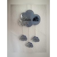 Personalisierte Babywolke Aus Epoxidharz /Zur Taufe/Geburtstag/ Erinnerunggeschenk Personalisierte Babywolke Aus Epoxidharz /Zur Taufe/Geburtstag/ Erinnerunggeschenk von HndmdBytwins