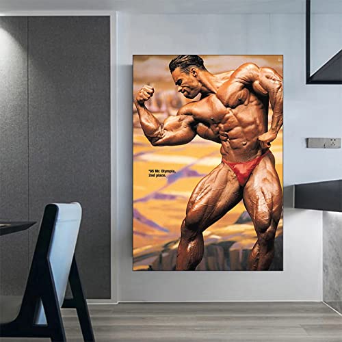 Kevin Levrone Poster Kraftprotz Bodybuilding Poster Trainings Poster Haus Fitness Deko Mann Übungs Motivzitat Gemäldedrucke Inspirierendes Wand Bilder Gym Poster 0318297 von Hnyjyfa