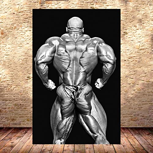 Hnyjyfa Ronnie Coleman Poster Bodybuilding-Gigant verschiedene Größen Sport Zuhause Fitnessstudio Dekoration motivierende Wand Bilder inspirierendes Muskeltraining Fitnessbild 0119037 von Hnyjyfa