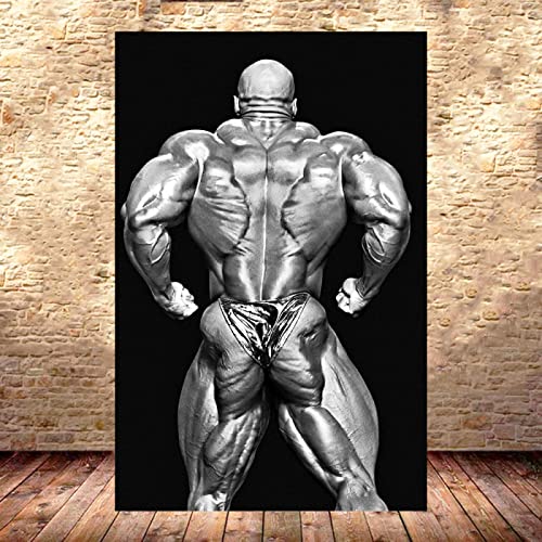 Hnyjyfa Ronnie Coleman Poster Bodybuilding Gigant Verschiedene Größen Sport Zuhause Fitnessstudio Dekoration motivierende Wand Bilder inspirierendes Muskeltraining Fitnessbild 0119037 von Hnyjyfa