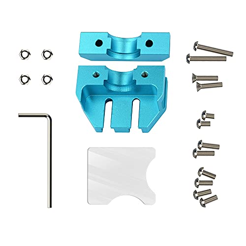 3D Drucker All Metal Mount Kompatibel mit V6 Hotend Volcano Dragonfly BMO für Creality Ender 3 / V2 /Pro, CR10 / S4 /S5 und Ender 5 Series Upgrade von HOCENWAY