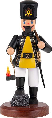 HoDreWa Legler Räuchermännchen Bergmann mit Licht - 23 cm von HoDreWa Legler