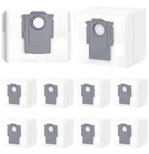 HoHumoca 10 Stück Staubbeutel für Roborock Q5 Max+ /Q5 Pro /Q5 Pro+ /Q7 Max /Q7 Max+ /Q8 Max /Q8 Max+ /S7 Max Ultra /S7 MaxV Ultra/S7 Pro Ultra/S8+/S8 Pro Ultra, 3L Große Kapazität Staubsaugerbeutel HoHumoca 10 Stück Staubbeutel für Roborock Q5 Max+ /Q5 Pro /Q5 Pro+ /Q7 Max /Q7 Max+ /Q8 Max /Q8 Max+ /S7 Max Ultra /S7 MaxV Ultra/S7 Pro Ultra/S8+/S8 Pro Ultra, 3L Große Kapazität Staubsaugerbeutel von HoHumoca
