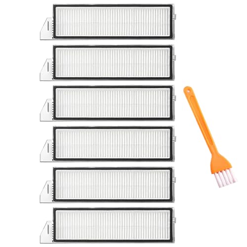 HoHumoca 6 Stück HEPA-Filter für Roborock S8 MaxV Ultra Staubsauger, Waschbarer Filter Zubehör Kit für Roborock S8 MaxV Ultra von HoHumoca