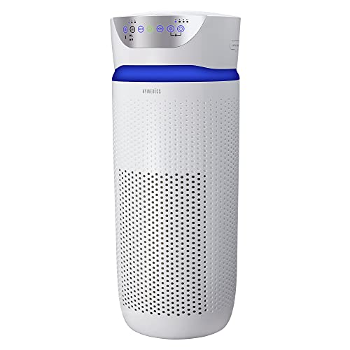 HoMedics 5 in 1 TotalClean Luftreiniger, HEPA- und Aktivkohle-Filtersystem mit Luftaustausch, 4,8 Mal pro Stunde von HoMedics