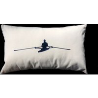 Sculler Kissen/Rechteckkissen Rowing Lover River Life von HoTCreative