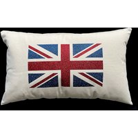 Union Jack Kissen - Queens Platinum Jubiläumsfeier British Flag London von HoTCreative