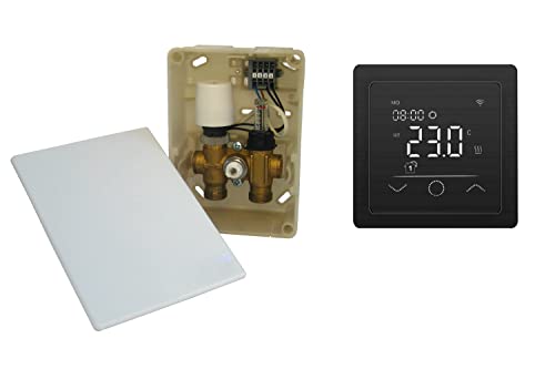 HoWaTech E-Regelbox WLAN Touch (sw) | elektrische Temperaturbegrenzung Wasser Fußbodenheizung von HoWaTech