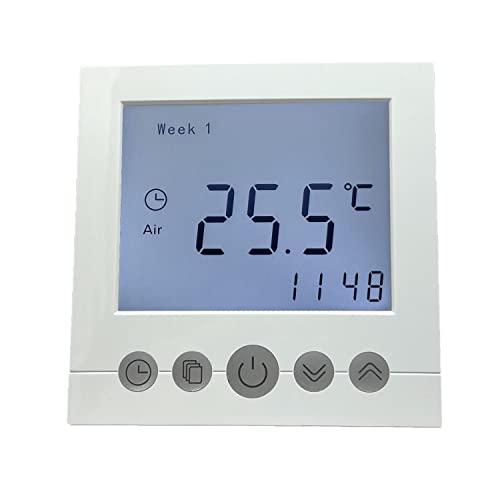 HoWaTech Temperaturregler Digital mit Zeitschaltuhr für elektrische Fußbodenheizung von HoWaTech